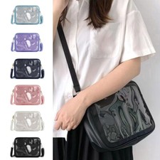 Women JK Crossbody Bag Girls Transparent Ita Bag Japanese Bag