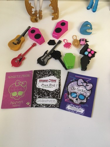 Monster High Doll Lot Of 13 Dolls & Accessories Cleo Draculaura Clawdeen Spectra - Picture 9 of 12