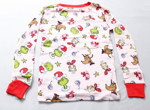 Carter's Girl's 2-Piece Christmas Grinch Pajama Set JL3 Pink/Multi Size 6 NWT - Picture 5 of 10