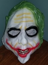 Rubies Costumes DC Comics 2008 Latex The Joker Mask Adult Size