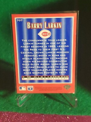 メジャーリーグ　カード　Barry Larkin Barry Larkin Cincinnati Reds￼ #707-1996 collectors choice