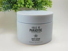 Isle of Paradise Body Scrub Vanilla Coconut 10.14 oz New Super Size NOT SEALED