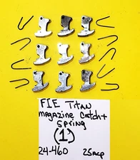 ONE ( 1 ) FIE Titan 25acp Pistol Parts MAGAZINE RELEASE + SPRING  ITEM # 24-460