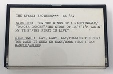 THE EVERLY BROTHERS  EB 84  Promo Cassette Tape Advance CBS Songs Nashville Rare