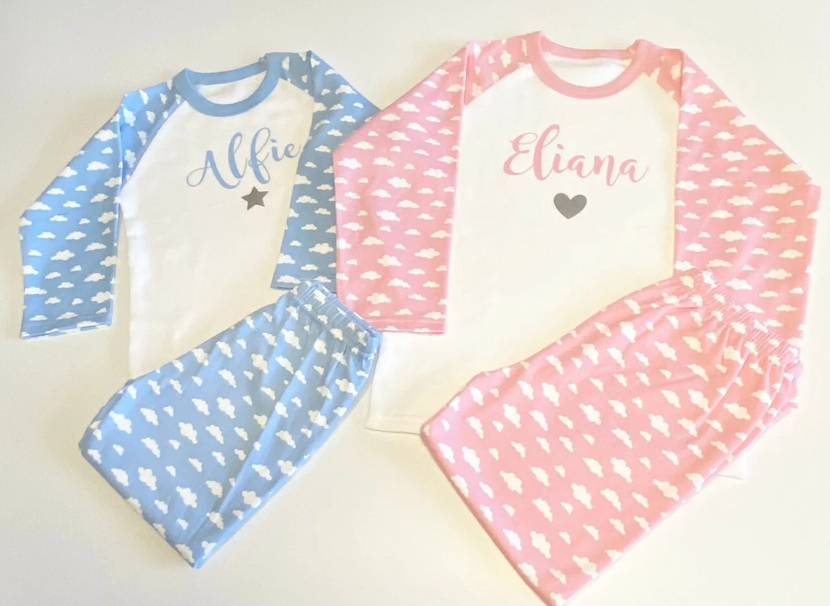 Boys personalised pyjamas personalised children s PJ s eBay