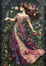 Persephone Greek Legendary Queen Underworld Goddess Spring and Rebirth y72