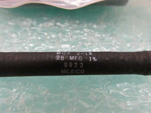 Victoreen MOX-2-122505F, Resistor 25 MEG Ohms 1%, NEW, Fast Tracked Shipping - Picture 3 of 4