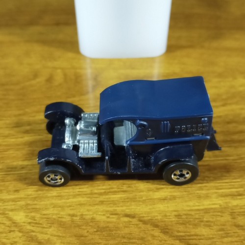 Hot Wheels Flying Colors Paddy Wagon Dark Blue BW Blackwall Hong Kong HK 1977 - Picture 2 of 6