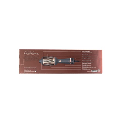 2-IN-1 Hot Air Hair Dryer Brush Volumizer Negative Ion Curling & Straightening - Picture 7 of 8
