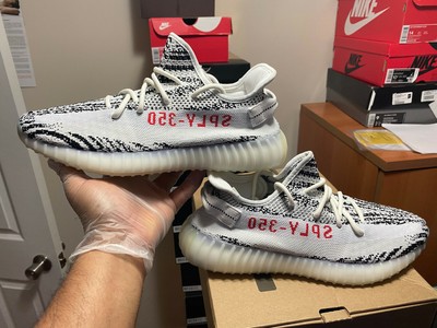 adidas yeezy 350 boost v2 white zebra shoes