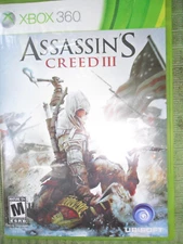 Assassin’s Creed III ~ Ubisoft Video Game ~ Microsoft XBOX 360 ~ Mature