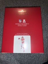 2020 HALLMARK Keepsake Ornament Patrick Mahomes II Kansas City Chiefs NIB 