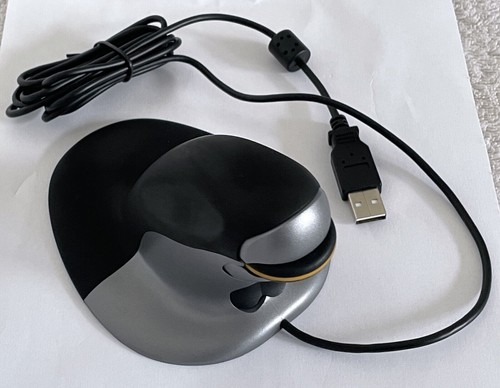 Posturite Pinguin USB Verkabelt Beidhändigkeit Ergonomische Maus Vertikal S PC - Bild 9 von 12