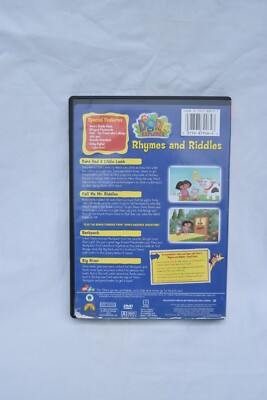 Dora the Explorer - Rhymes and Riddles (DVD, 2003) -Nick Jr- run