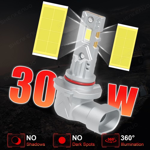 For Acura MDX 2007-2013 8X Front LED HID Headlights Hi Lo DRL Fog Light bulb M11 - Picture 6 of 20