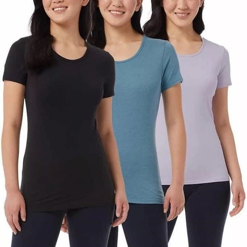 32 Degrees Ladies' Cool Tee, 3-pack - Picture 2 of 16