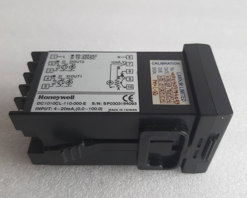 HONEYWELL DC1010CL-110-000-E TEMPERATURE CONTROLLER 85-265VAC - Picture 5 of 8