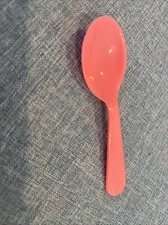 Vintage Amsco Baby Doll Feeding Spoon Pink