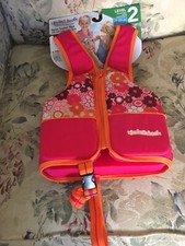 Swim School Swim Trainer Vest - 20-33 Lbs 20 In Level 2 - NWT