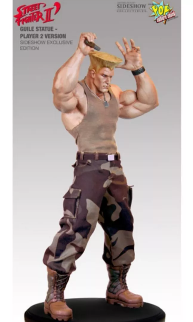 Street Fighter Guile 1/4 Scale Collector Edition Statue