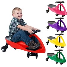 SWING GYRO AUTO FAHRT AUF SCHWENKBAR SCOOTER WACKELN TWIST GO SPASS DRIFT KICK DIDI AUTO  