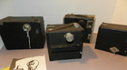 ART DECO VINTAGE BOX CAMERA LOT (4) W/ Light meter  & Orig. Pamphlet — photo 6