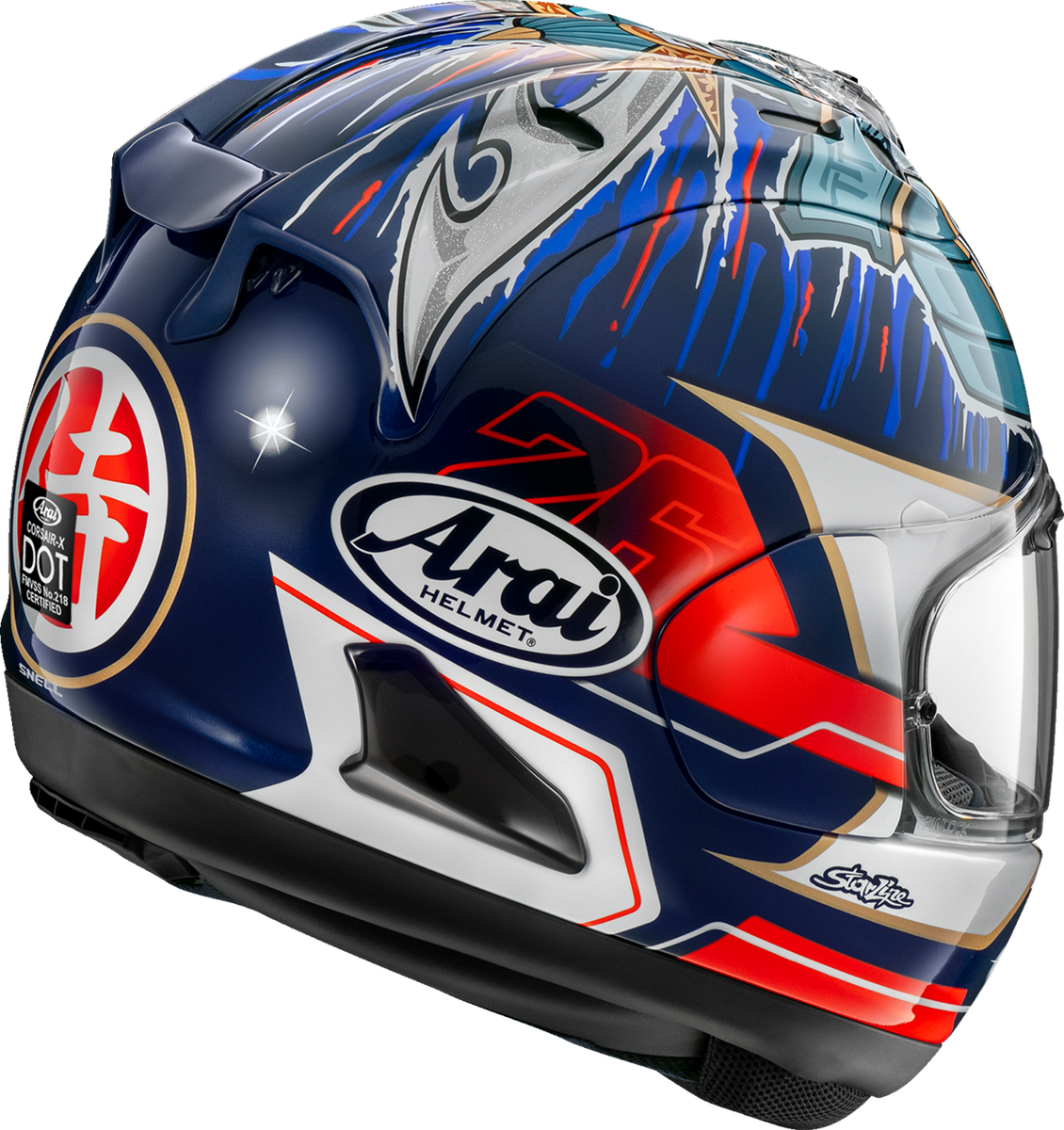 ARAI HELMETS Corsair-X Helmet - Dani Samurai-3 - 2XL 0101-17692 | eBay