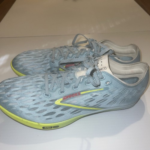 Brooks ELMN8 7 Unisex Running Shoes Blue Green Size 10.5 - Picture 4 of 7