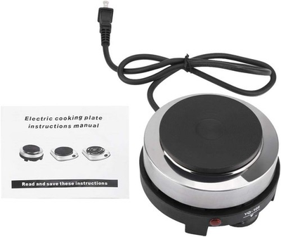 #ad Portable Mini Stove 500W Small Electric Hot Plate Hot Burner Cooktop $34.86