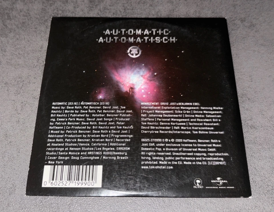 Tokio Hotel - „Automatic“ - Bild 2 von 2