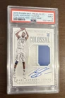 2015 National Treasures Karl-Anthony Towns RC Auto Jersey patch /25 PSA 9 UK NYK