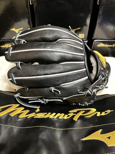 Mizuno Pro Infield Glove Leather Japan Limited Model Size 11.5 Right Throw Rare - Picture 4 of 5