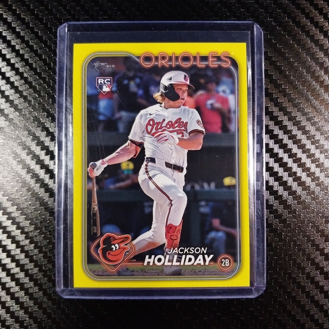 2024 Topps Update Series - Jackson Holliday #US50 Yellow (RC)