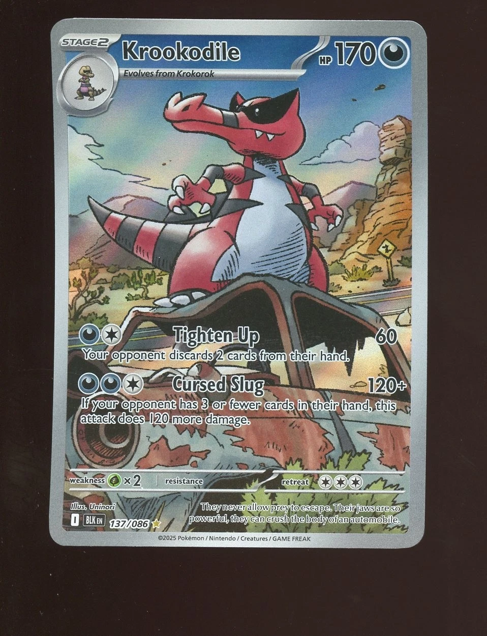 Krookodile - Black Bolt #137 Price & Value ($44.07) | PokeScope