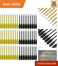 Accurate 60PCS 6.25 Inch Crossbow Bolts Set - Perfect for Target Practice