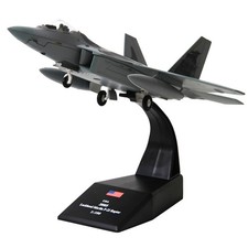 1/100 F-22 Aircraft Model Simulation Raptor Fighter Aviation Military Ornaments