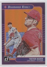 2021 Panini Donruss Diamond Kings Holo Orange Trevor Bauer #23 0nl0