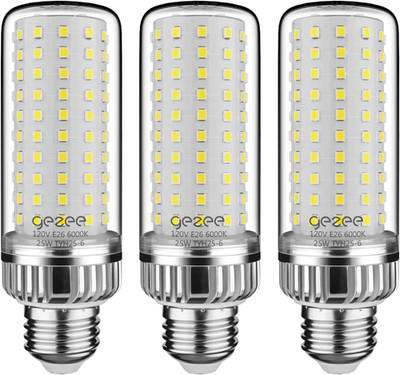 25W LED Light Bulb, 200 Watt Equivalent，E26 LED Lamp 2500 Lumens Daylight-White