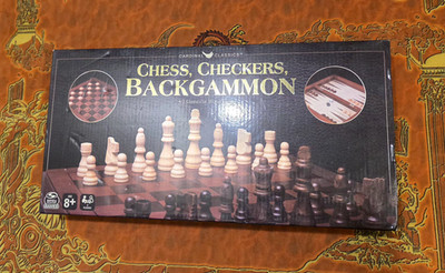 Cardinal Classics, Chess, Checkers & Backgammon Complete Game Set