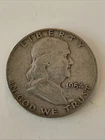 1954-S 50 Cent Franklin Half Dollar Coin