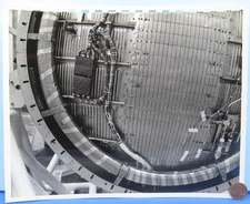  NASA press PHOTO '60 vtg Mercury Capsule / Aft Pressure Bulkhead #B