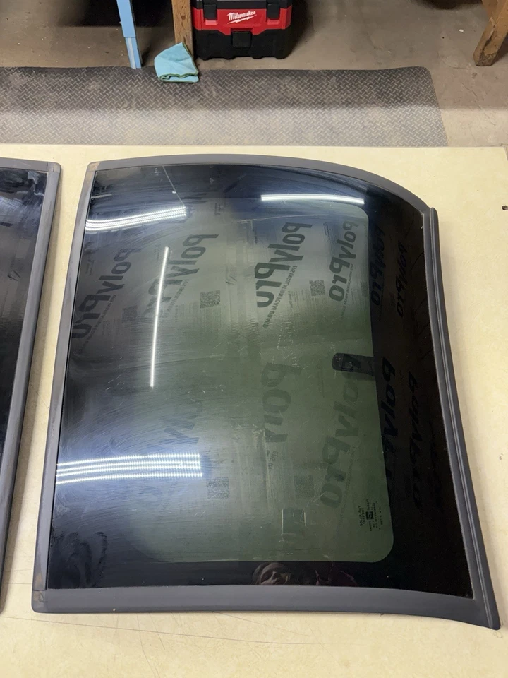 93-02 Chevrolet Camaro Pontiac Firebird Techos en T Juego de cristales techo derecho/derecho Foto 3 de 4