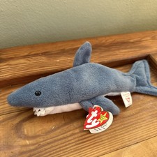 Beanie Baby 1996 Crunch The Shark with Tag