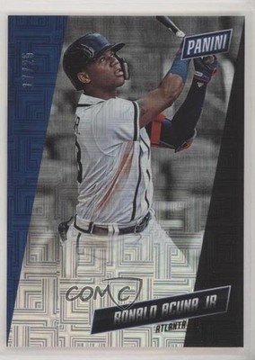 2019 Panini National Convention Escher Squares 17/25 Ronald Acuna Jr #28 s3g