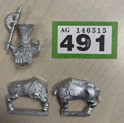 Games Workshop Warhammer Chaos Dwarf Bull Centaur DwarvesMetal Mint GW - Photo 1/2