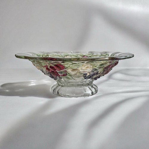 Vintage (1911-1940) Indiana Glas "Obstgirlande" Muster Glasschale - Bild 3 von 5