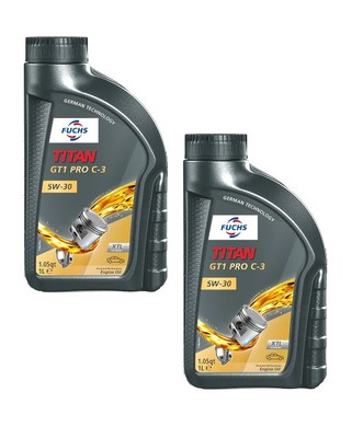 Motoröl Fuchs Titan GT1 Pro C-3 5W-30 2Liter PORSCHE C30