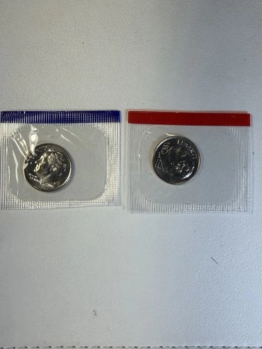 2002 P&D Roosevelt Dime UNC in Mint Cello Free Shipping