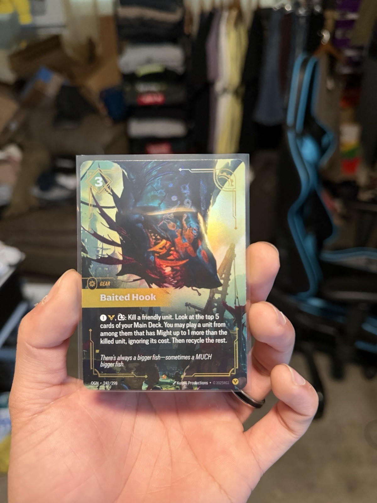 Riftbound Origins Baited Hook 242/298