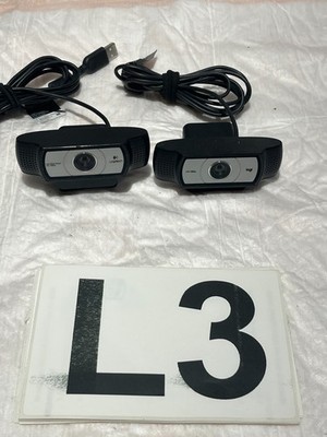 Lot of 2 Logitech C930e 1080p HD USB Webcam V-U0031 860-000568 Tested Working